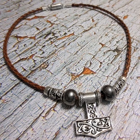 www.SaberShores.com Other - 3/$100 Mjolnir FAUX Leather THORS HAMMER Necklace www.SaberShores.com Other - 3/$100 Mjolnir FAUX Leather THORS HAMMER Necklace